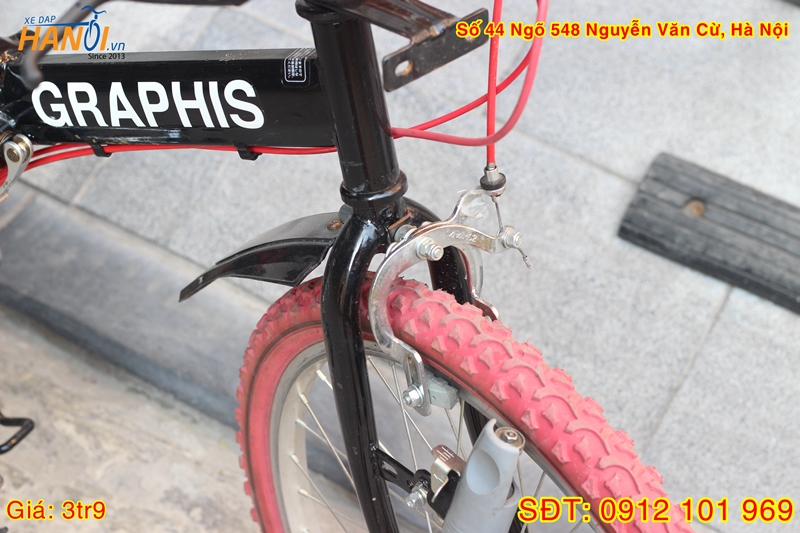 Xe đạp trẻ em gấp Nhật bãi Graphis tới từ Nhật