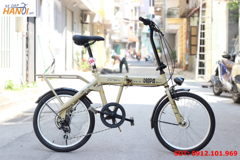 Xe đạp gập Nhật bãi Vispa