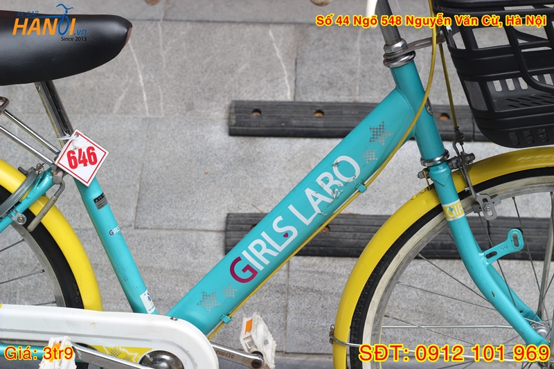 Xe đạp mini trẻ em Nhật bãi Girl Labo tới từ Nhật Bản