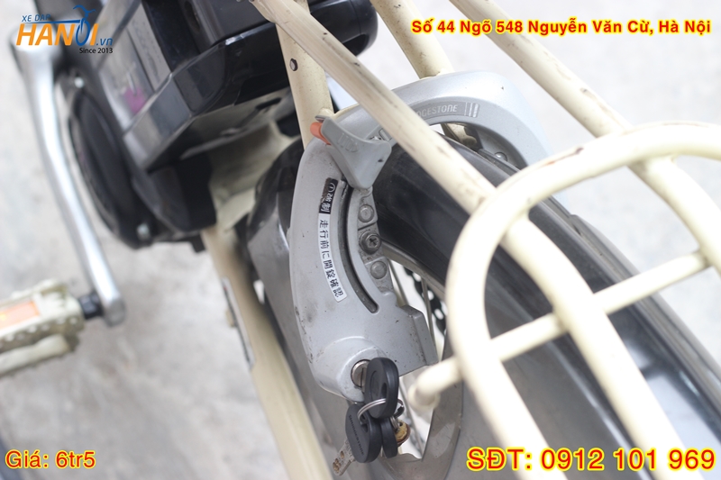 Xe đạp trợ lực điện Nhật bãi Bridgestone Assista