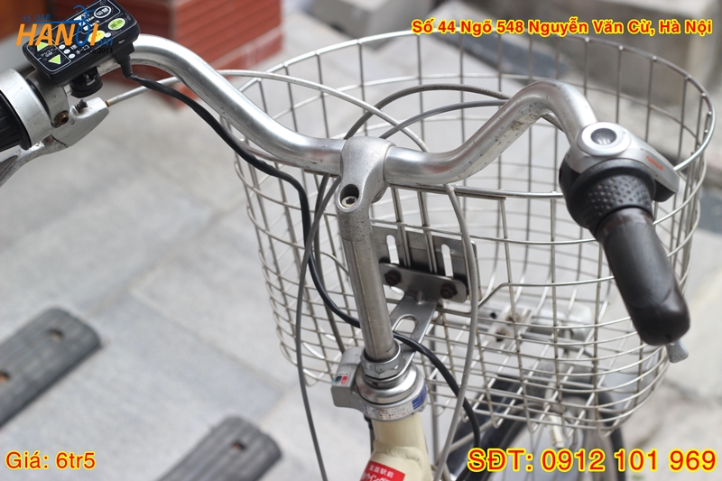 Xe đạp trợ lực điện Nhật bãi Bridgestone Assista