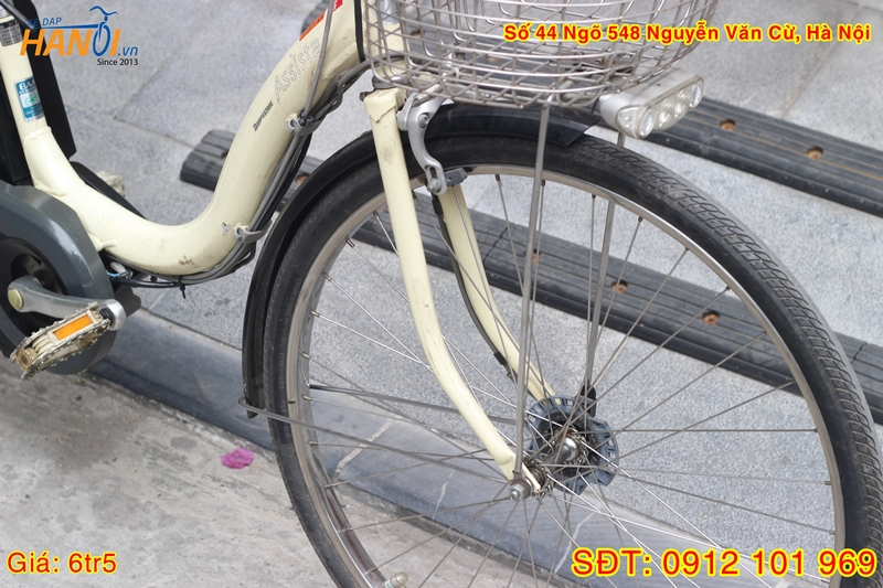 Xe đạp trợ lực điện Nhật bãi Bridgestone Assista