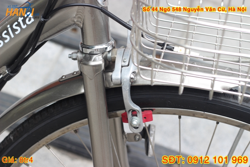 Xe đạp trợ lực Nhật bãi Bridgestone Assista