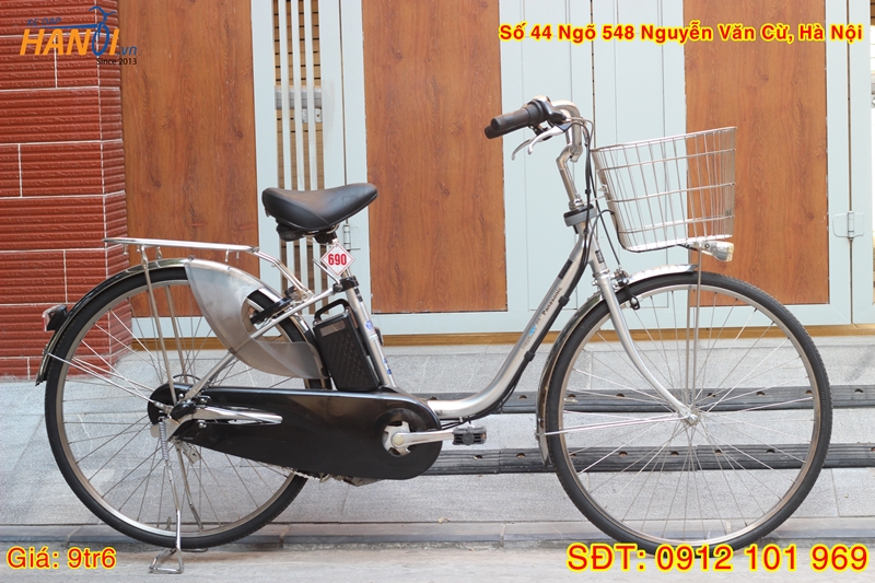 Xe đạp trợ lực điện Nhật bãi Panasonic DX