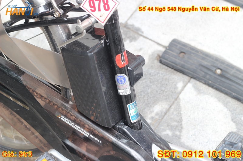 Xe đạp trợ lực điện Nhật bãi Panasonic EX