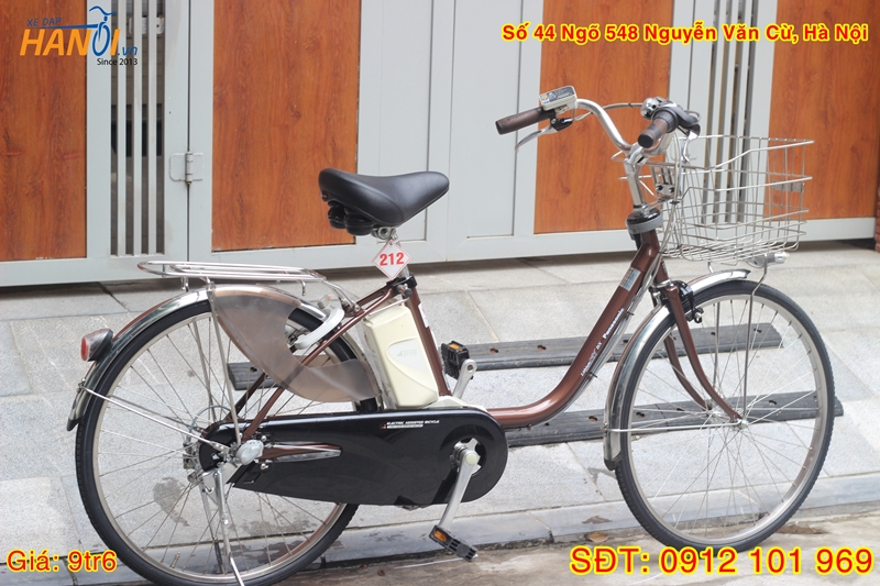 Xe đạp trợ lực điện Nhật bãi Panasonic DX