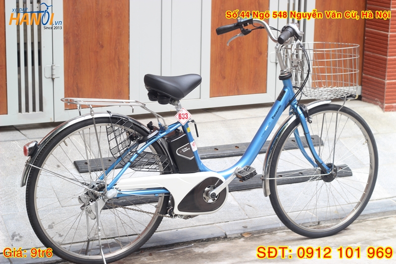 Xe đạp trợ lực điện Nhật bãi Panasonic DX