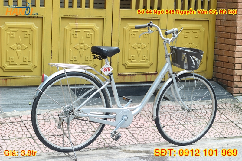 Xe đạp mini Nhật bãi Eco Alumi