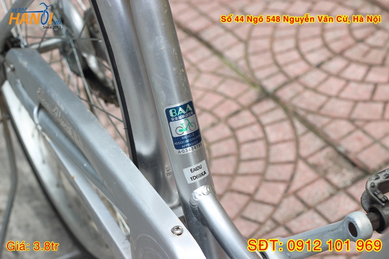 Xe đạp mini Nhật bãi Eco Alumi