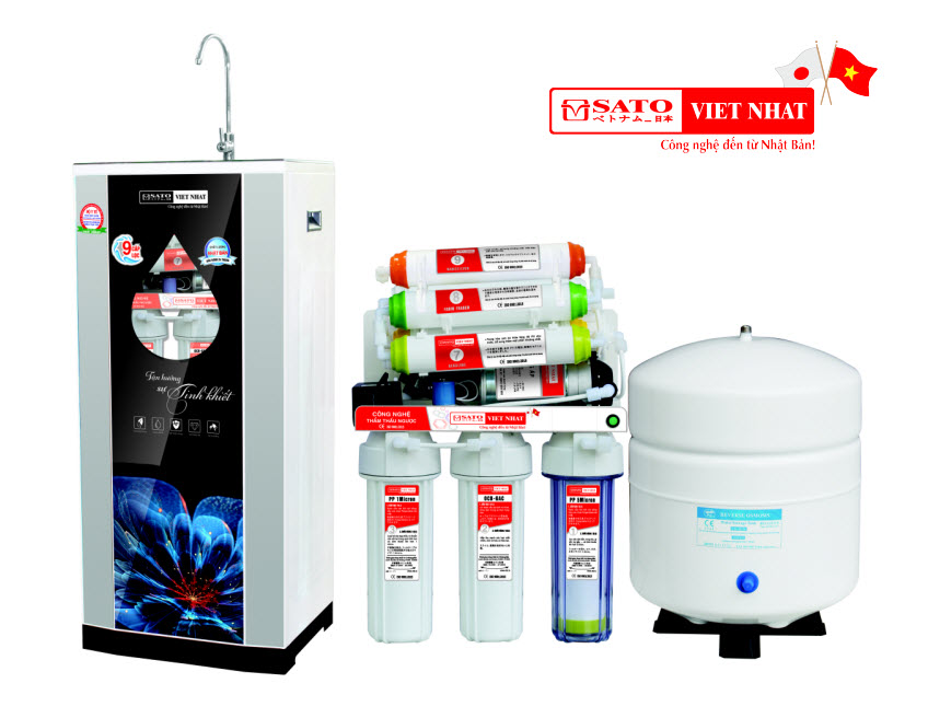 Máy lọc nước R.O Sato STG3/9D - 09 cấp lọc nước