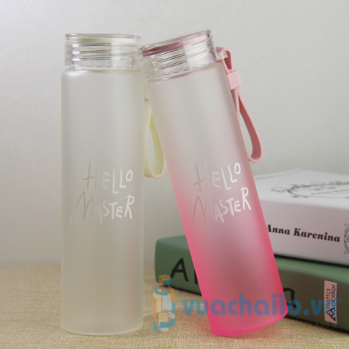 Bình Thủy Tinh Hello Master 500ml