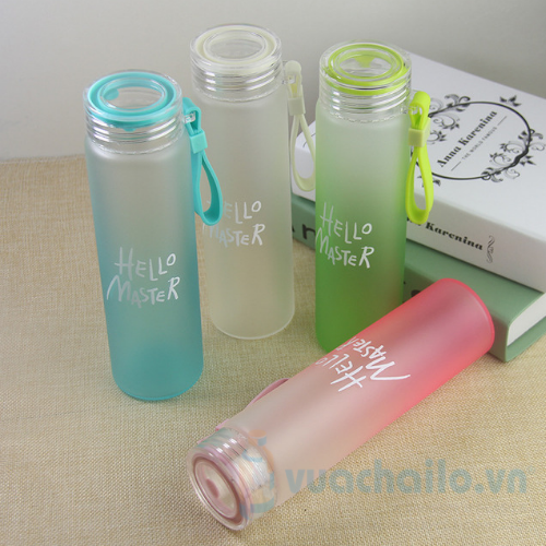 Bình Thủy Tinh Hello Master 500ml