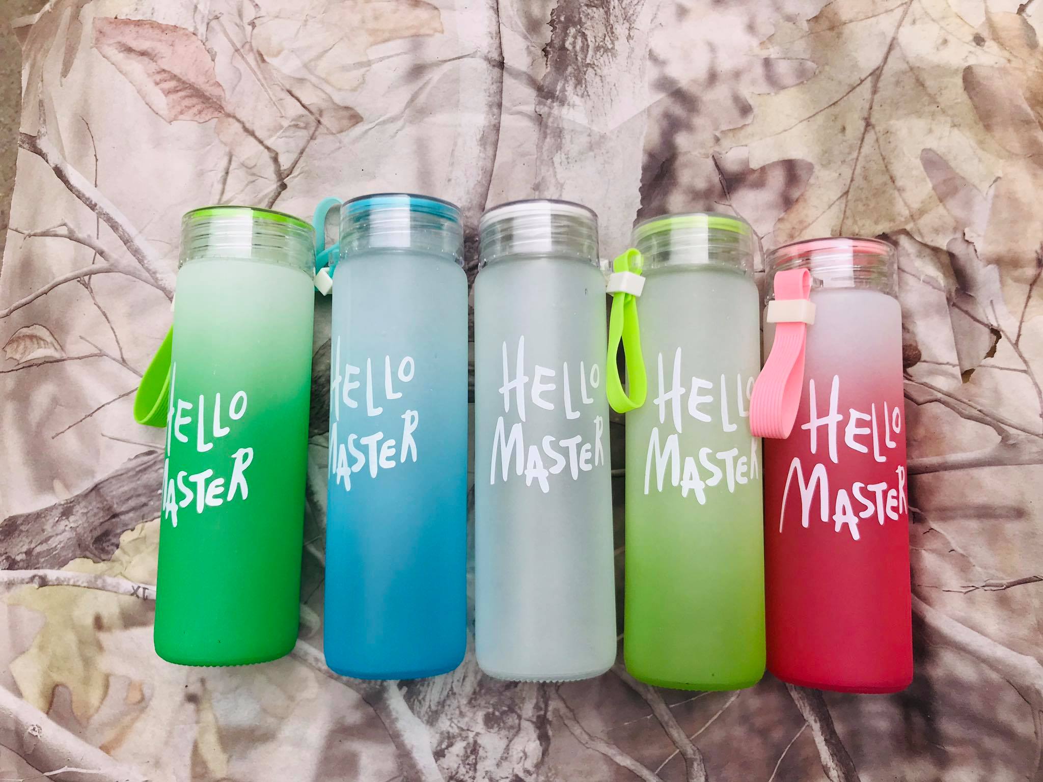 Bình Thủy Tinh Hello Master 500ml