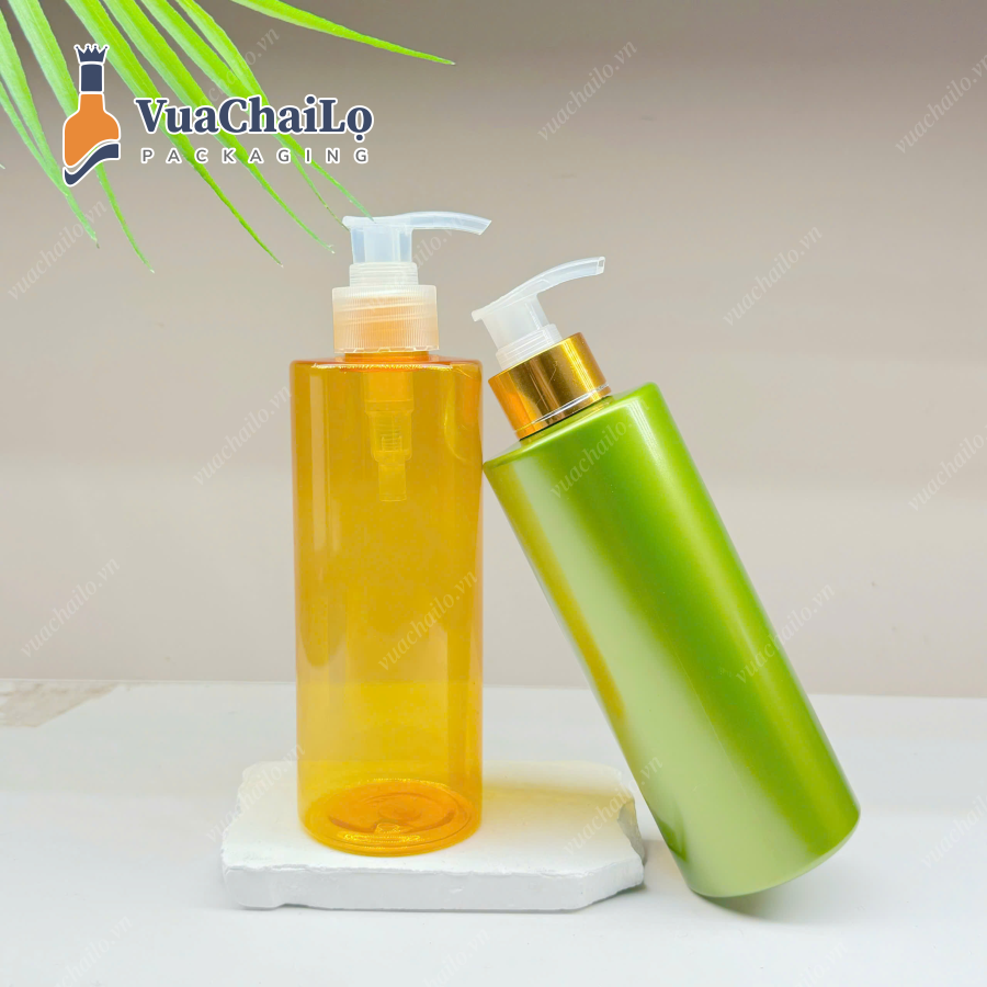 Chai Nhựa Pet 300ml Dáng Trụ Cao