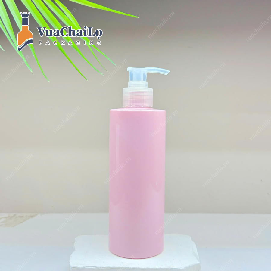 Chai Nhựa Pet 300ml Dáng Trụ Cao