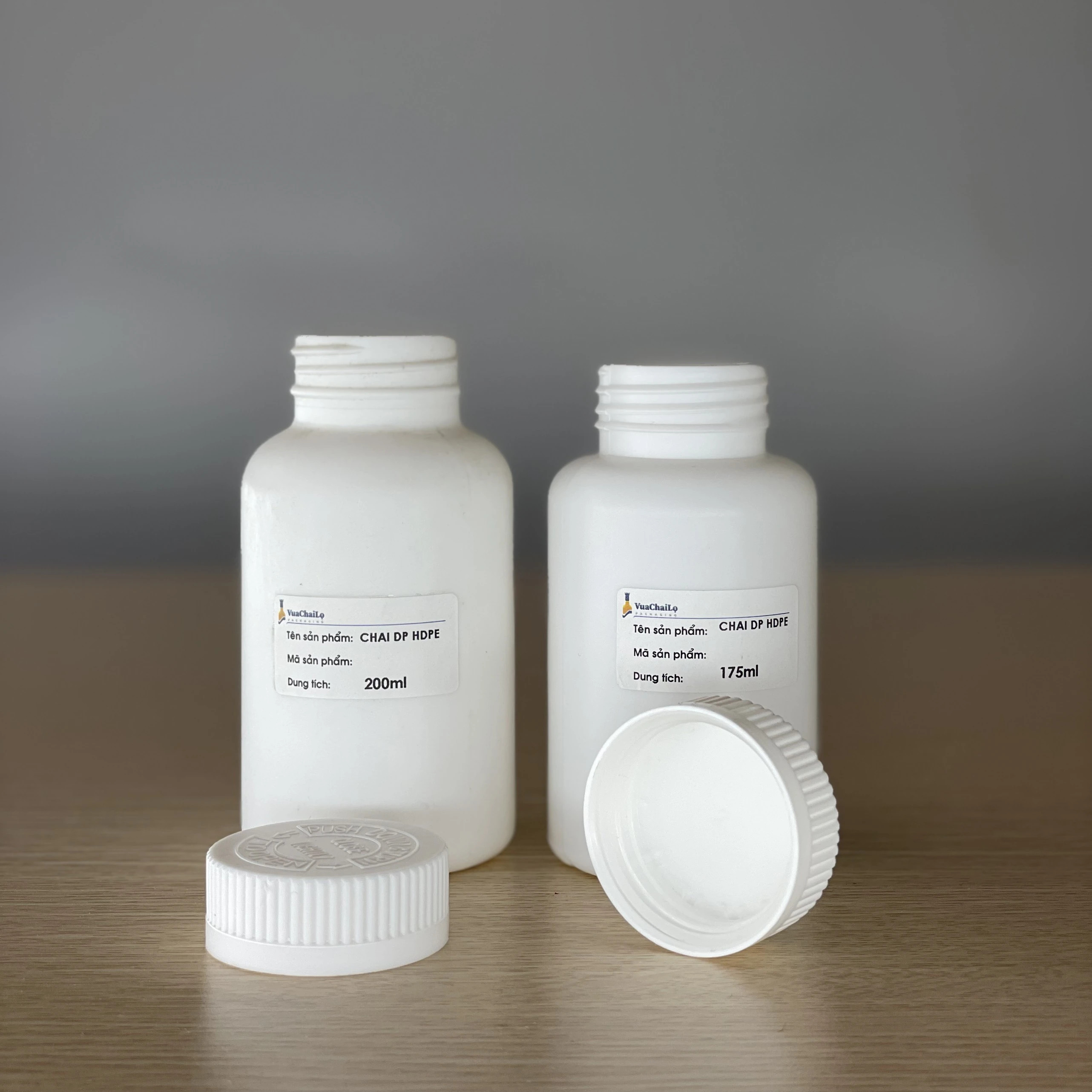 chai nhựa hdpe