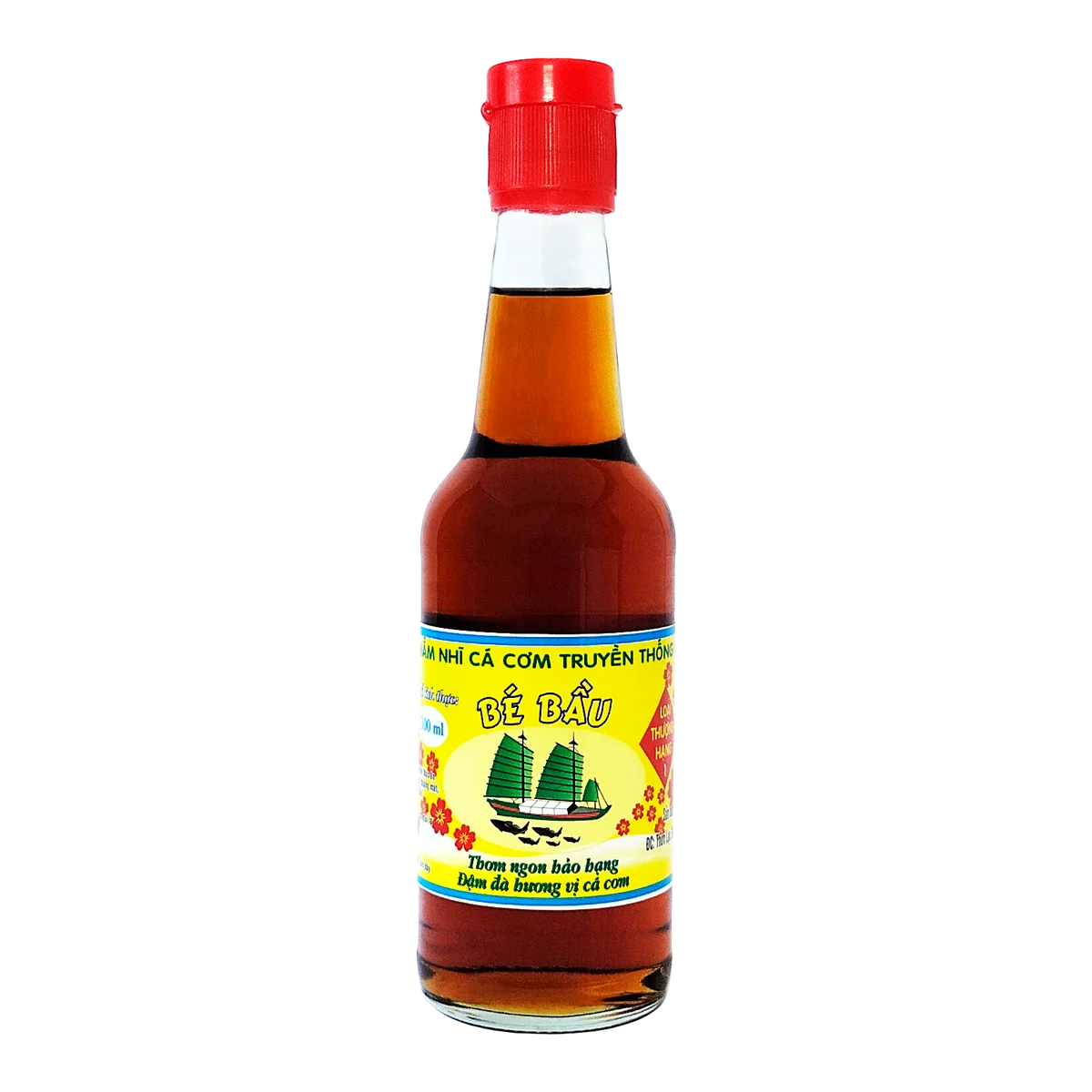 chai thủy tinh đựng nước mắm 300ml