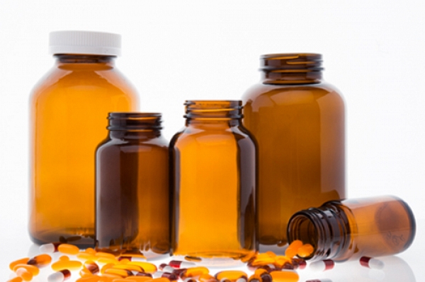 chai thủy tinh đựng dược phẩm