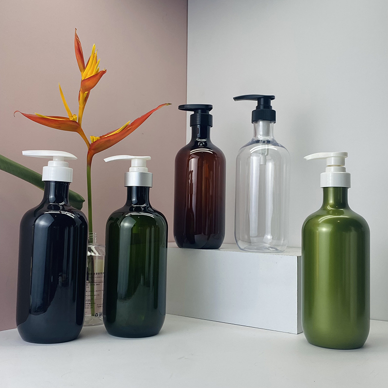 Chai Nhựa PET Đựng Dầu Gội 800ml Vai Bầu