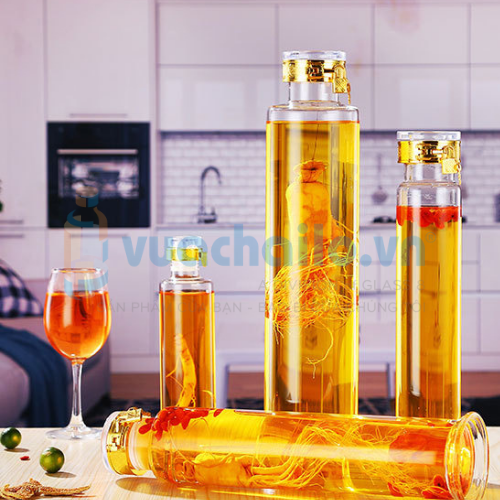 Bình Thuỷ Tinh Ngâm Rượu Hàn Quốc
