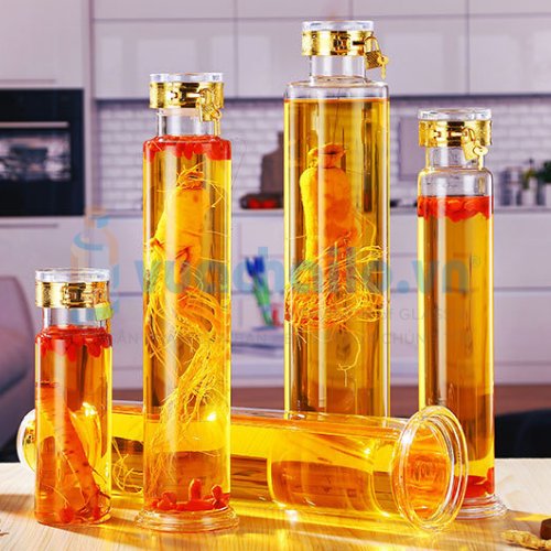 Bình Thuỷ Tinh Ngâm Rượu Hàn Quốc