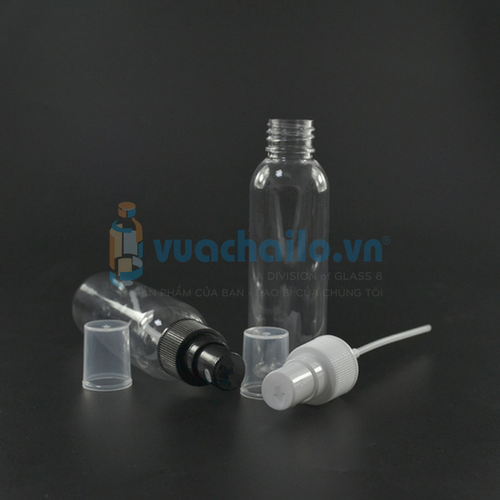 Chai Nhựa Pet Đầu Nắp Xịt Phun Sương