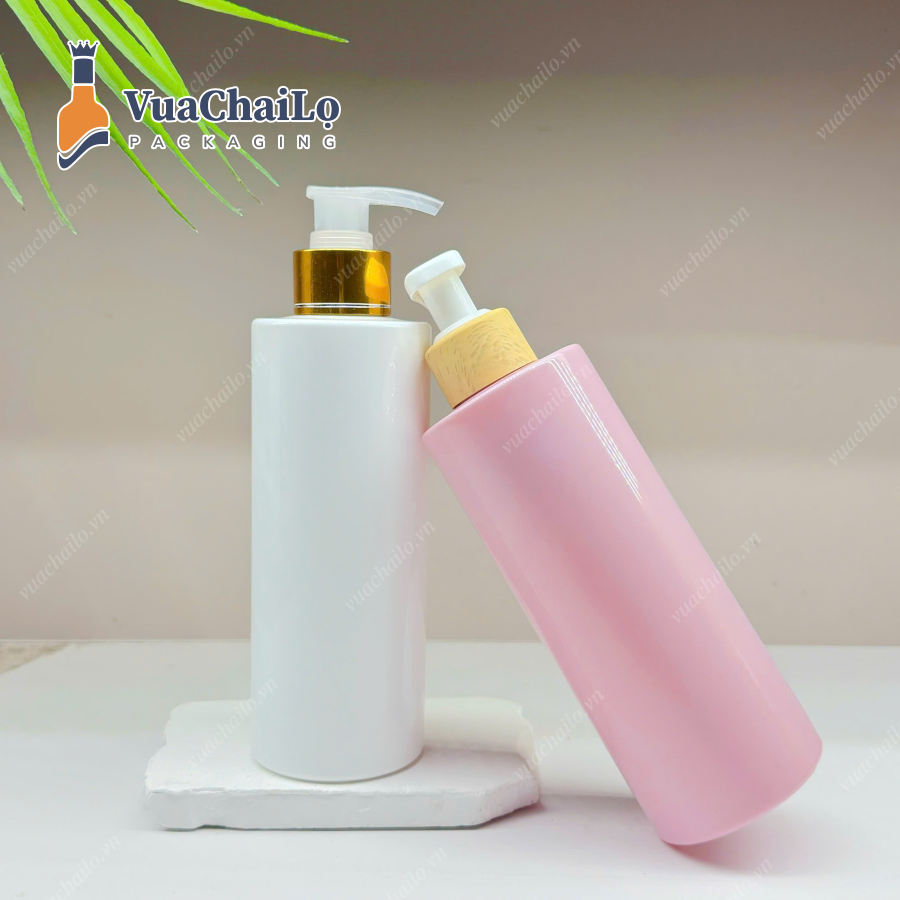 Chai Nhựa Pet 300ml Dáng Trụ Cao