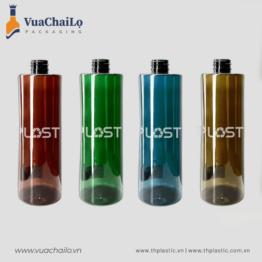 Chai Nhựa Dáng Trụ 800ML