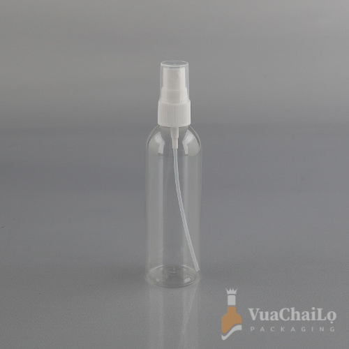 Chai Nhựa Pet Nắp Phun Sương 100ML