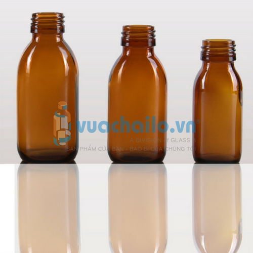 Chai Dược Phẩm Siro, Syrup 125ml
