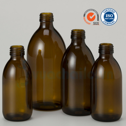 Chai thủy tinh Siro, Syrup 500ml với cổ 28mm