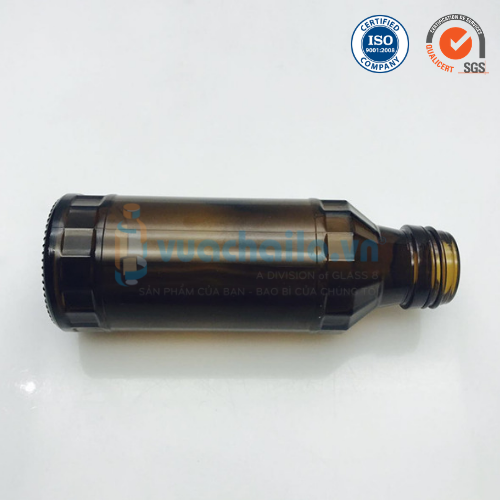 Chai thủy tinh sần Siro, Syrup 125ml