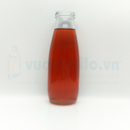 Chai Thủy Tinh Tròn 500ml