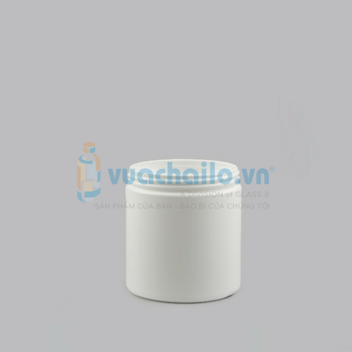 Hũ Nhựa HDPE Trắng 750ml