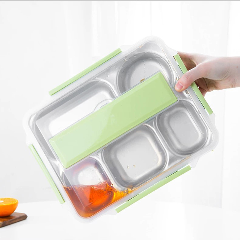 Hộp cơm trưa 5 ngăn giữ nhiệt cao cấp