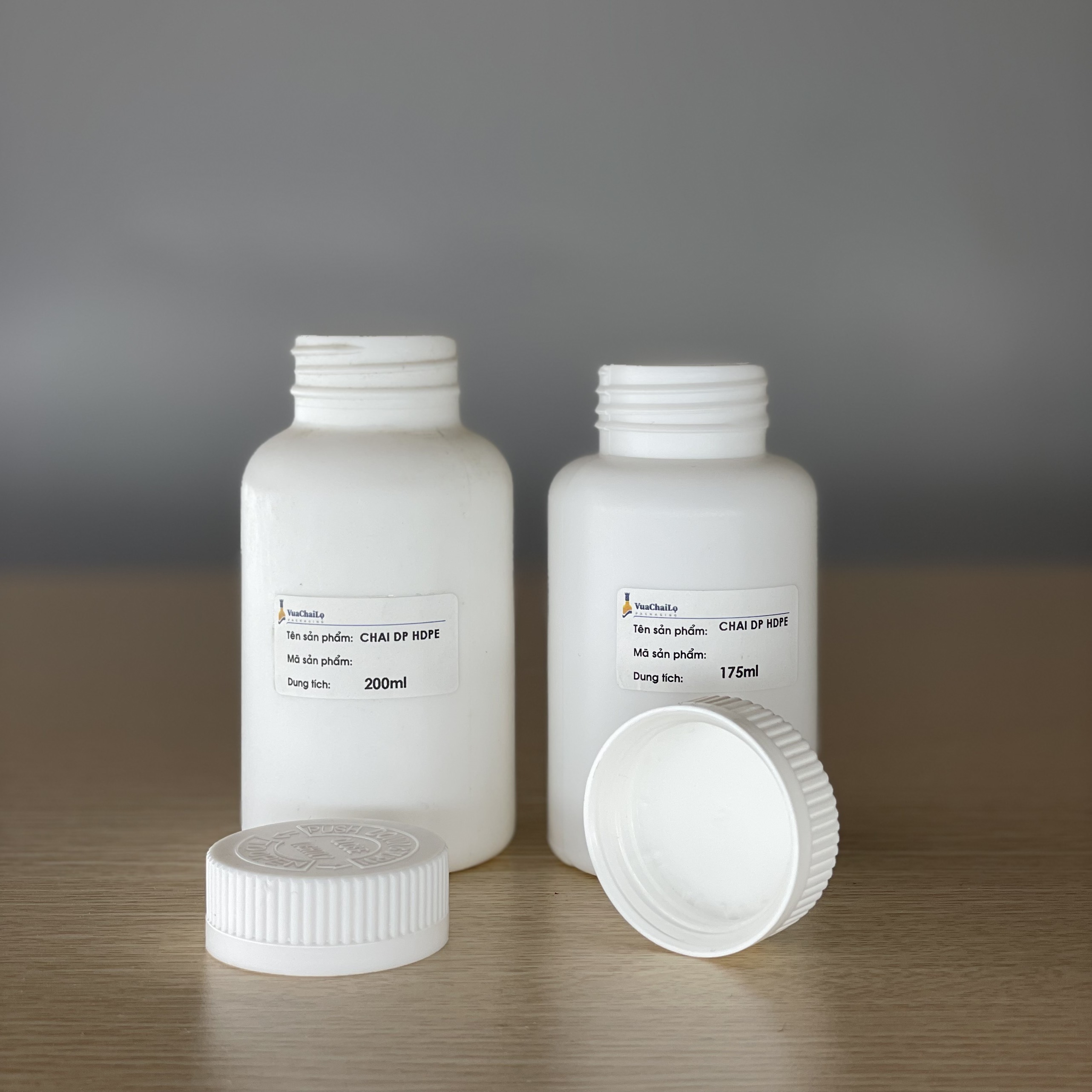 Chai Dược Phẩm Nhựa HDPE 170ml và 200ml