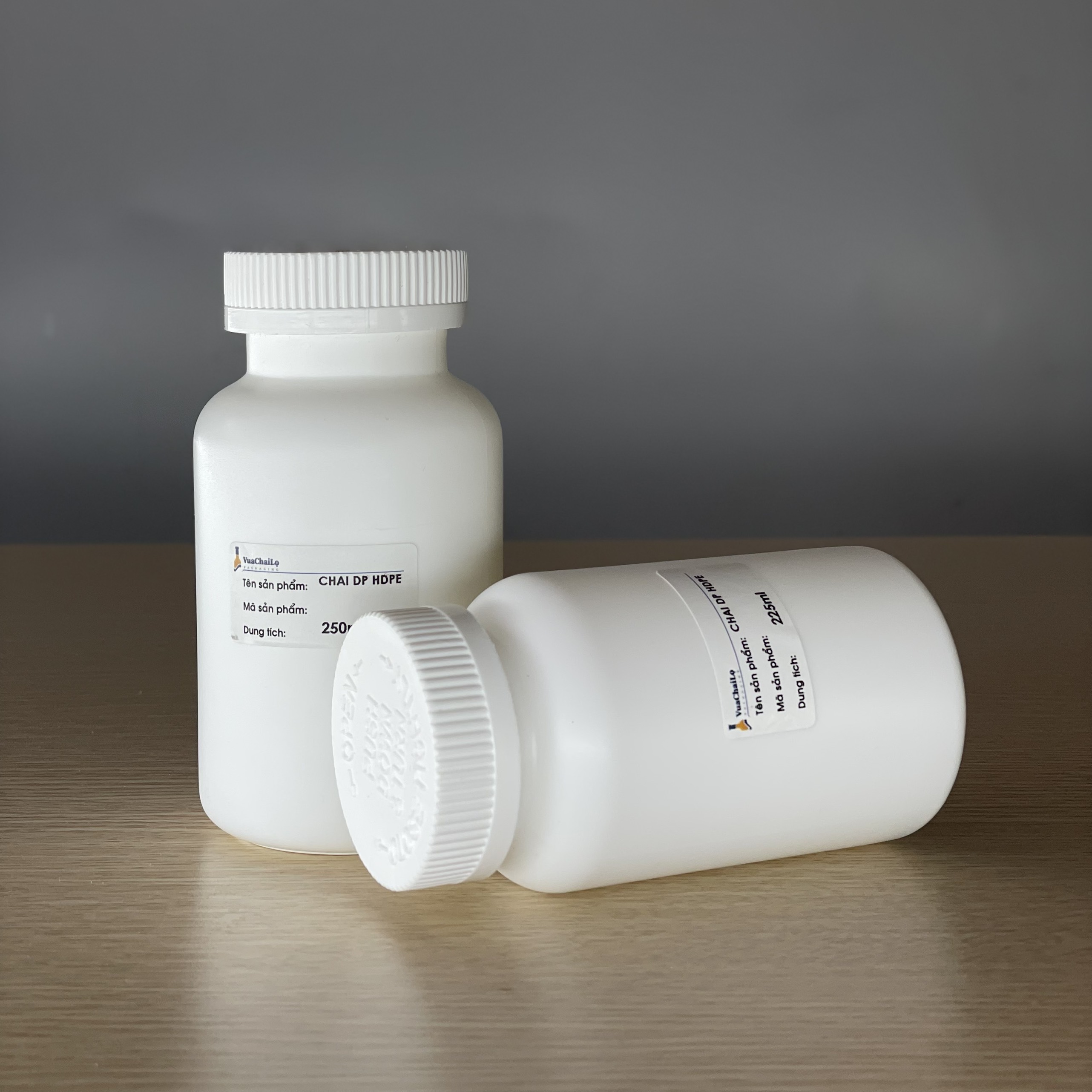 Chai Dược Phẩm Nhựa HDPE 225ml và 250ml
