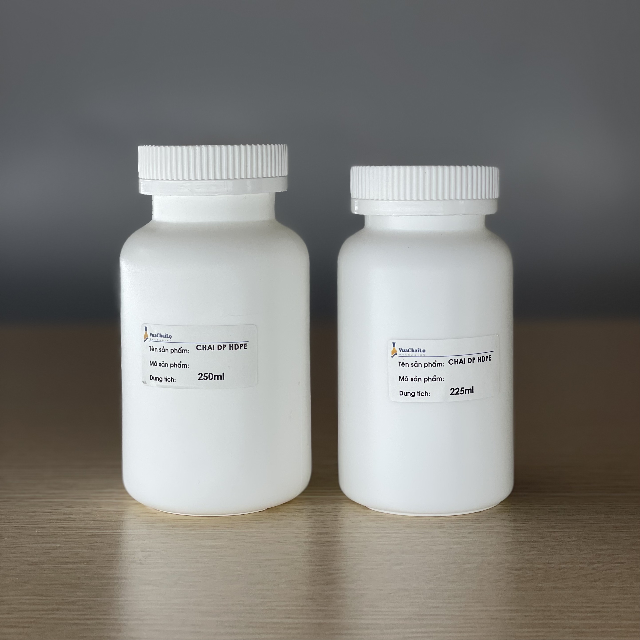 Chai Dược Phẩm Nhựa HDPE 225ml và 250ml