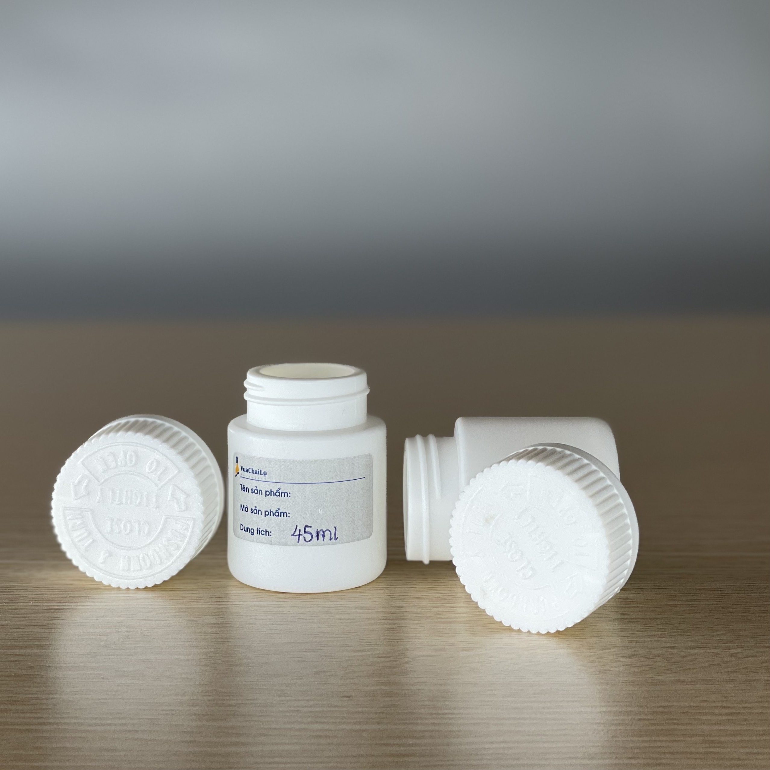 Chai Dược Phẩm Nhựa HDPE 45ml
