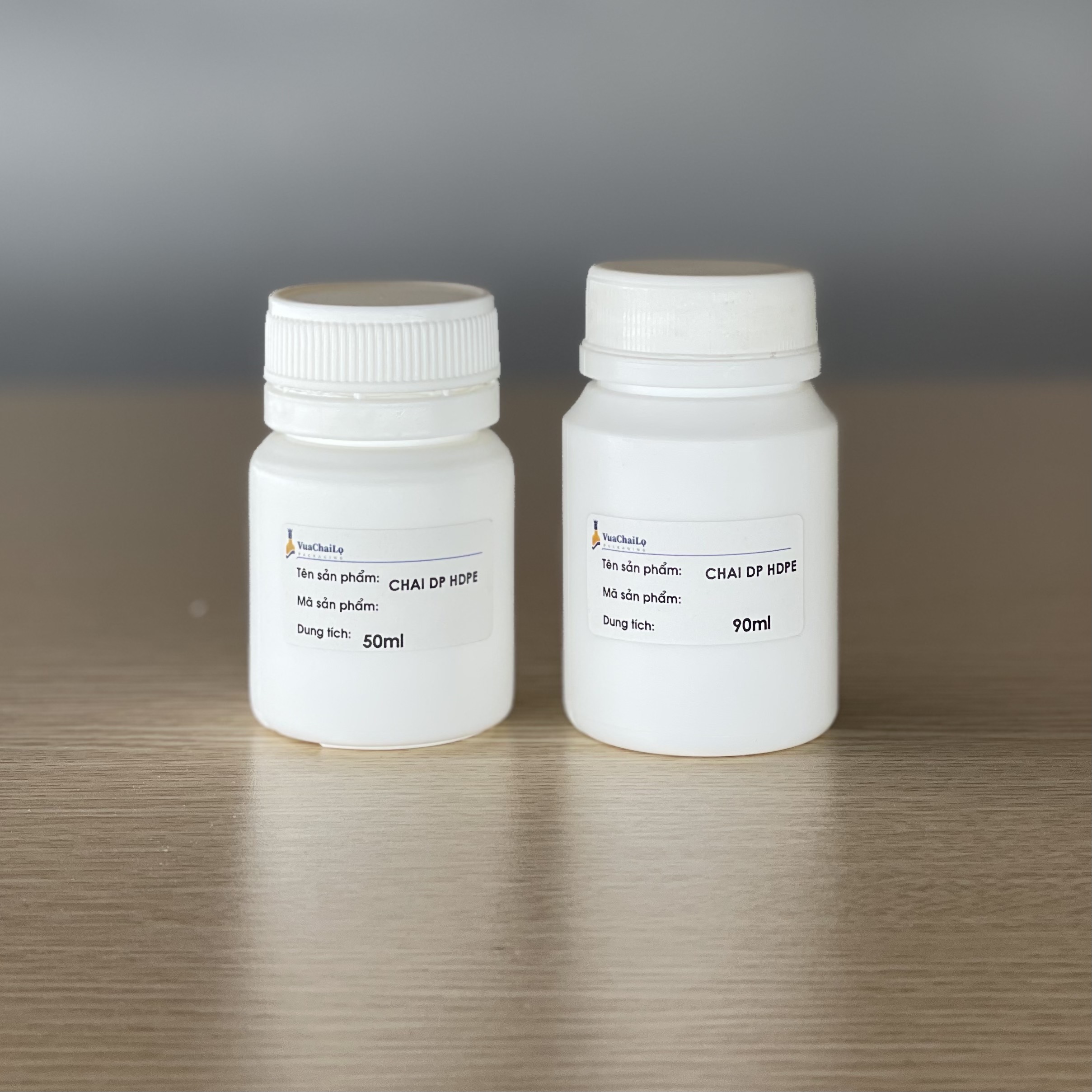 Chai Dược Phẩm Nhựa HDPE 50ml và 90ml