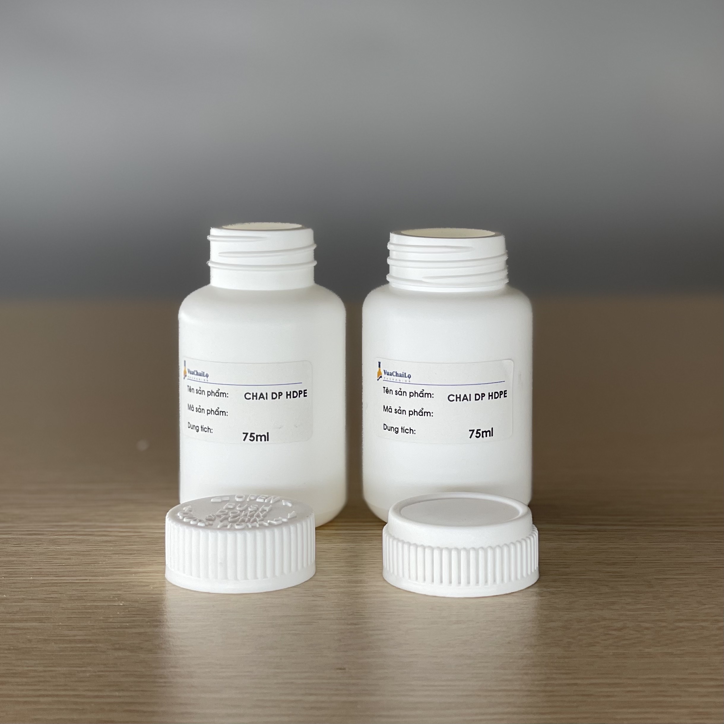 Chai Dược Phẩm Nhựa HDPE 75ml