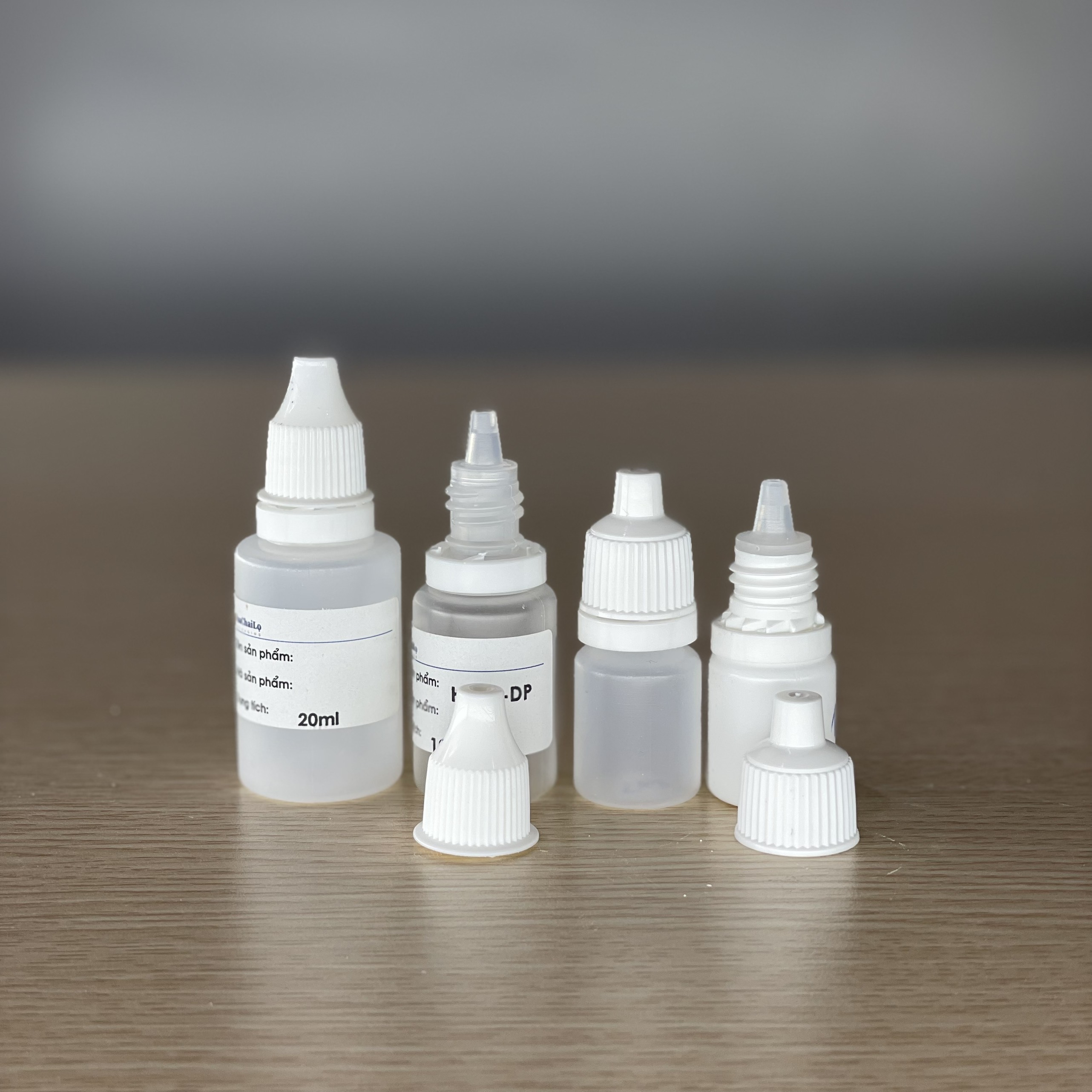 Chai Dược Phẩm Nhỏ Mắt, Nhỏ Mũi Nhựa PE