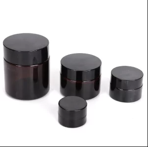 Hũ Thủy Tinh Kem Nâu 50G