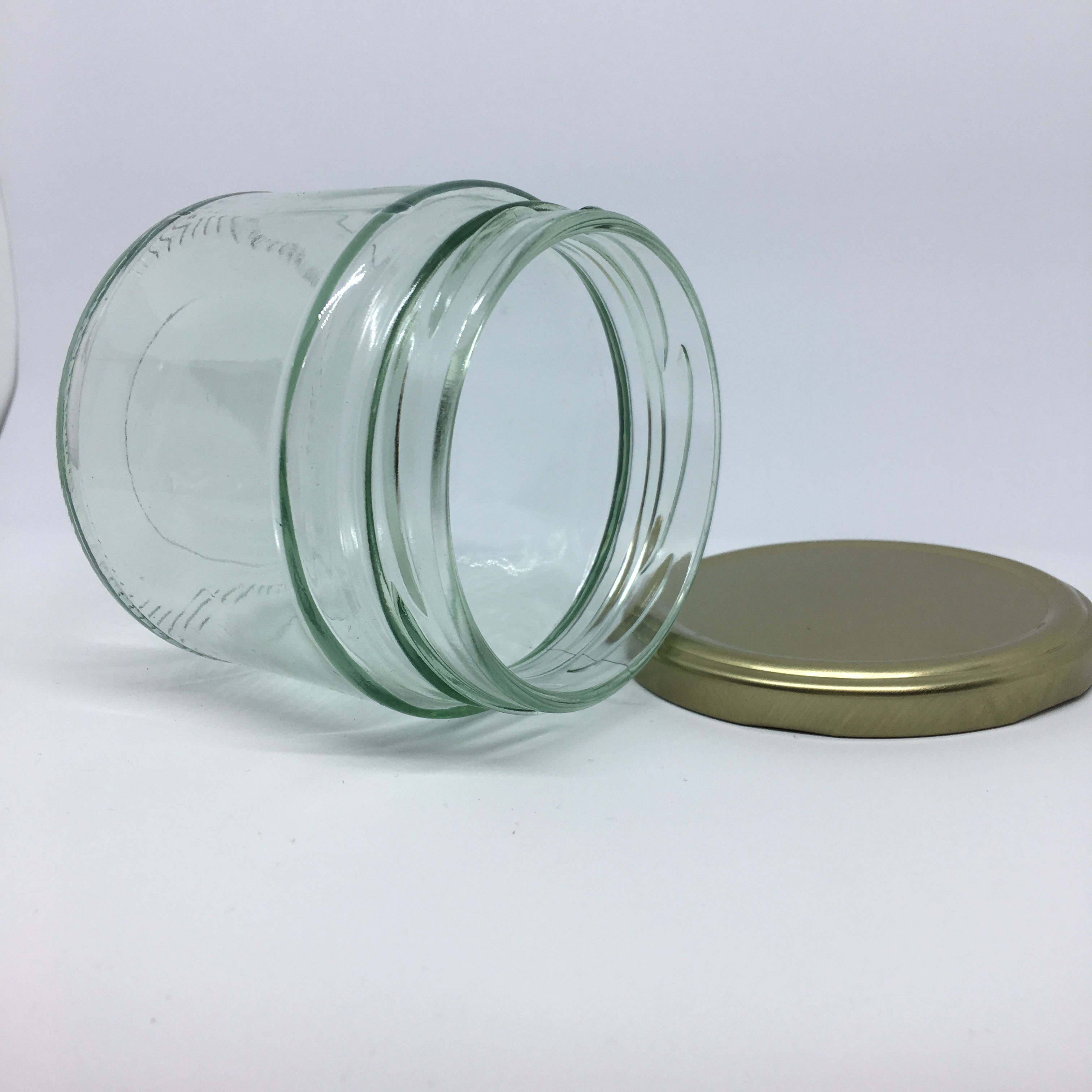 HŨ THỦY TINH 500ML DÁNG LÙN