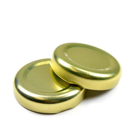 NẮP THIẾC LỌ THỦY TINH MÀU VÀNG Φ38MM