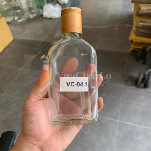 Vỏ chai thủy tinh đựng dầu tràm 160ml