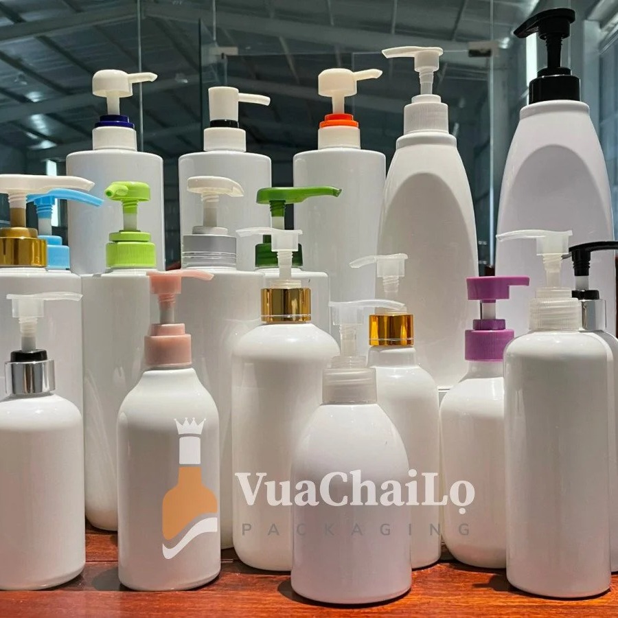 Chai Nhựa Vai Tròn Dáng Cao 500ML
