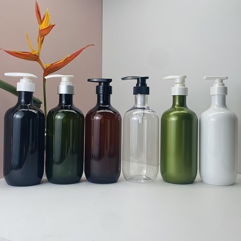 Chai Nhựa PET Đựng Dầu Gội 800ml Vai Bầu