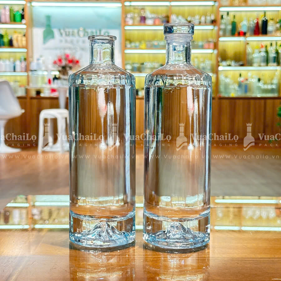 Chai Rượu Vuông Cao Cấp HS 500ML