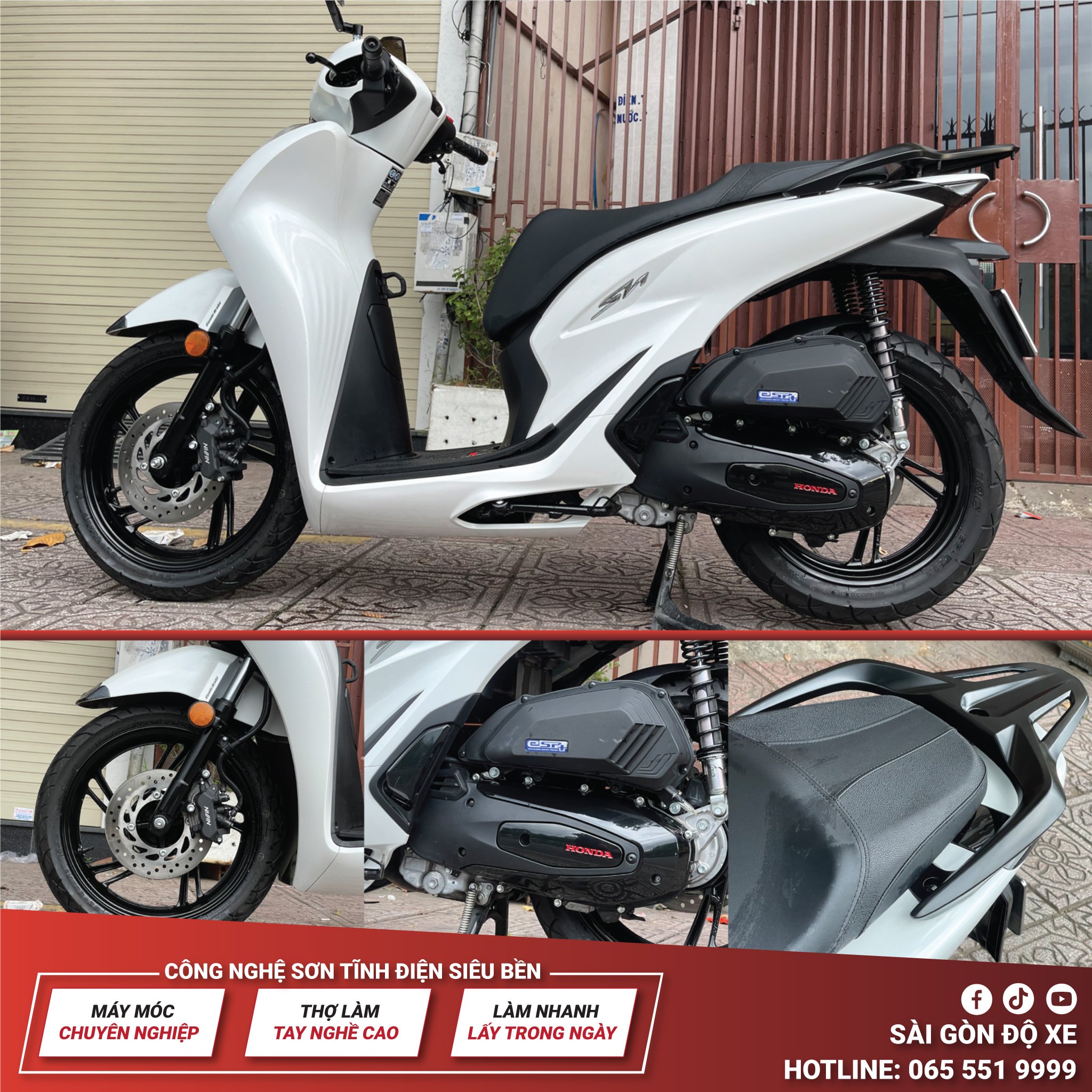 Sơn Sporty cho xe SH Sơn Sporty Cho Xe Sh
